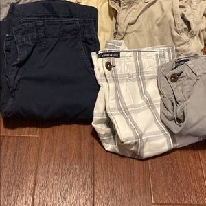 14 pairs Gently used bundle of 28 waist cargo shorts